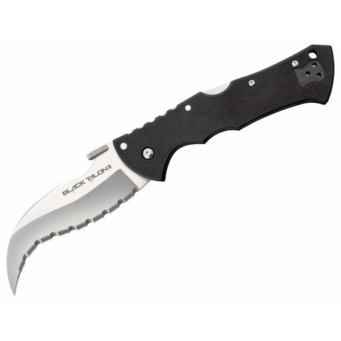 Нож Cold Steel 22BS Black Talon 2 Serrated Edge