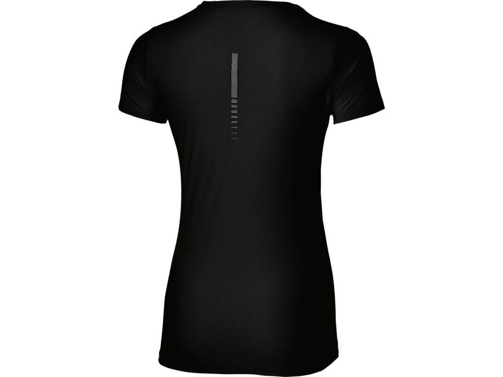 ASICS SS TOP женская беговая футболка черная - 5