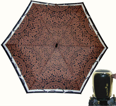 Купить онлайн Зонт мини Maison Perletti 16225-br Lace design bordo в магазине Зонтофф.