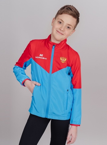 УЦЕНКА-Детская куртка для бега Nordski Jr Sport Russia