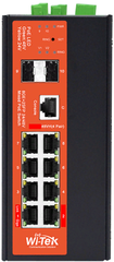 Коммутатор промышленный управляемый Wi-Tek WI-PMS310GF-Alien-I v2