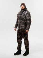 Демисезонная/зимняя куртка для города, охоты, рыбалки, туризма Remington Сompanion Black Camo на remingtonn.ru