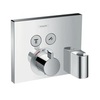 Hansgrohe ShowerSelect 15765000 Термостат встраиваемый на 2 потребителя