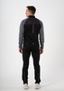 Мужской утепленный лыжный костюм Noname Hybrid 22 black-grey - 2