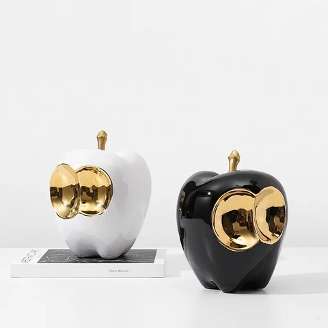 Статуэтка Apple Decoration Black