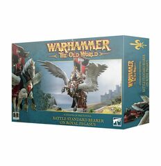 Warhammer The Old World - Battle Standard Bearer on Royal Pegasus