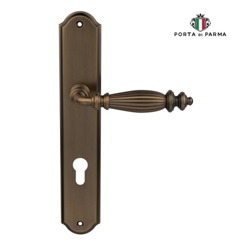 Ручка на планке PORTA DI PARMA Siena CYL MCF матовый кофе
