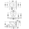 Duravit D-Neo 2578090000 Унитаз подвесной 370х540 мм безободковый, цвет: белый
