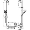 Hansgrohe Raindance Select S 26324400 Душевой гарнитур 110 см 3 режима