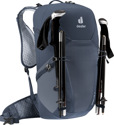 Картинка рюкзак туристический Deuter Speed Lite 25 Black - 5