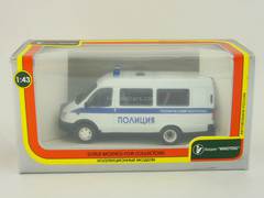 GAZ-3221 Gazelle Police Technical Control restyling Agat Mossar Tantal 1:43