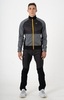 Мужской утепленный лыжный костюм Noname Hybrid 22 black-grey - 1
