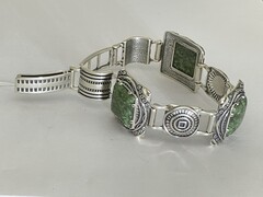 Грета (серебряный браслет)