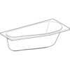 Geberit Renova 657261000 Ванна 160x75см