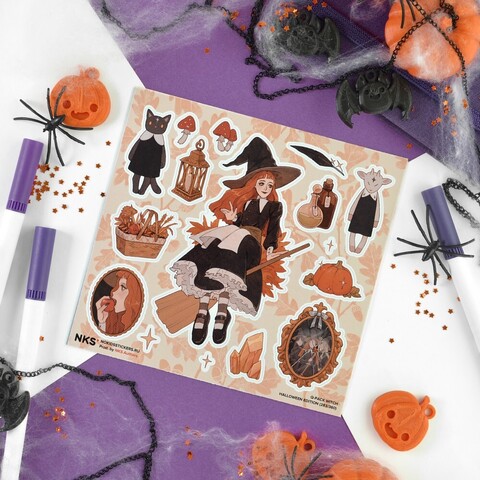 Q- Стикерпак WITCH