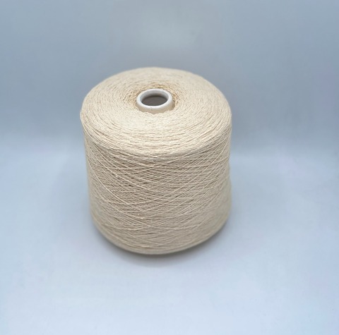 Luxury Selection by Ri.Go(пр.Италия), art-Bourette silk ,2/15 750м/100гр, 100%Буретный шелк, цвет-Слоновая кость ,арт.30533