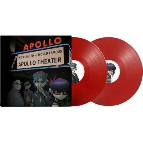 Виниловая пластинка Gorillaz — Demon Days Live From The Apollo Theater (Red Vinyl) (2 LP)