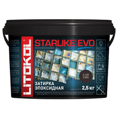 Затирка швов эпоксидная Litokol Starlike Evo S.235 Caffe, 2,5 кг