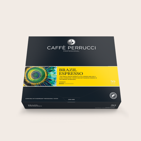 Кофе в капсулах CAFFE PERRUCCI® Espresso Brazil 300 г (уп*50)