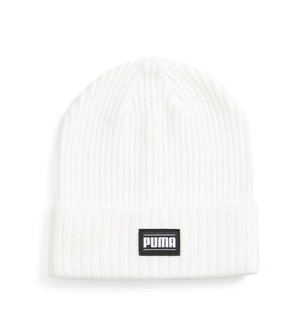 Puma Шапка Унисекс Ribbed Classic Cuff Beanie Warm White