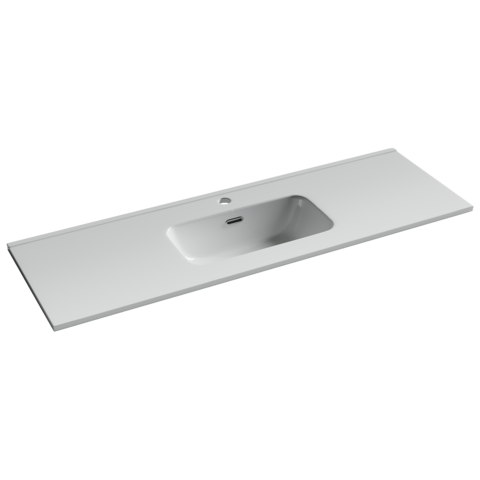 Ceramica Nova Compact CN7028 Раковина мебельная накладная 1210x395x170, цвет белый