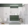 BelBagno UNO-MINI-1000-2C-SO-VO База под раковину подвесная с фрезерованными ручк. по всей длине фасада с двумя выкатн. ящ., Еловый Мат.,1000x395x608