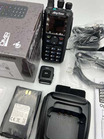 AnyTone DMR AT-D878UV II Plus Портативная аналогово-цифровая радиостанция