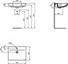 Ideal Standard Connect Air E0298V3 Раковина подвесная, 60х46