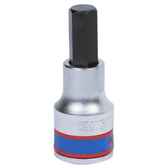 KING TONY (402511) Насадка (бита) торцевая 1/2", L = 60 мм, HEX, 11 мм