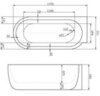 BelBagno BB11-1700R Акриловая ванна, 170x75.5, цвет: белый