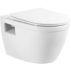 BelBagno Loto BB070CHR/SC Унитаз подвесной с сиденьем дюропласт soft close, цвет: белый фото