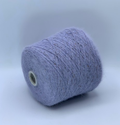 Luxury Selection by Ri.Go(пр.Италия), art- Angora Spiky Tweed ,2/900 450 м/100гр, 75%Ангора 5%Вискоза 20%Полиамид , цвет-Сирень, твид,арт.14076