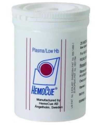110302 Микрокюветы для анализа низкого уровня гемоглобина HemoCuePlasma 4х25 /LowHb Швеция