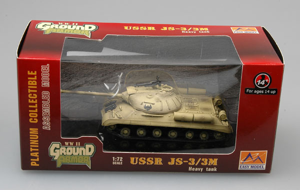 Модель Тяжелый танк ИС-3М масштаб 1:72