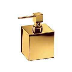 Decor Walther Cube 0825020 Дозатор жидкого мыла, цвет: золото фото