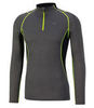 Термобелье рубашка женская Mizuno Wool Hz серая - 1