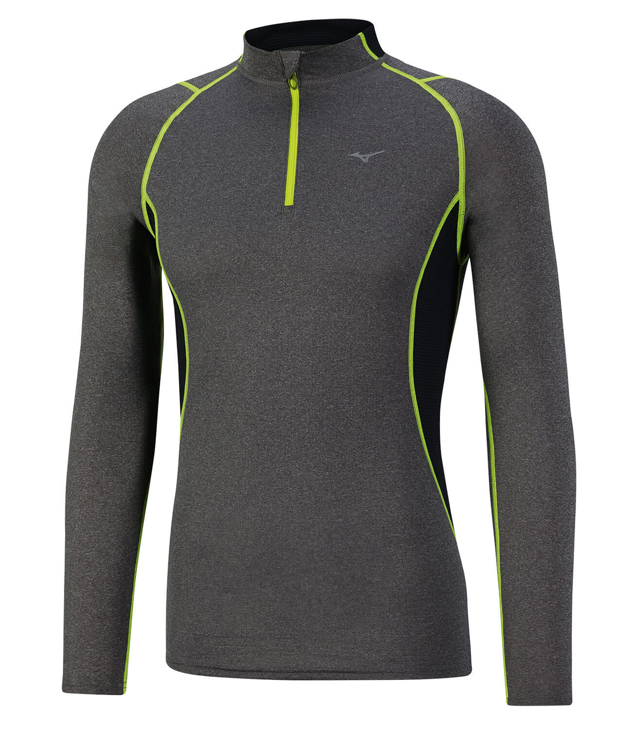 Термобелье рубашка женская Mizuno Wool Hz серая