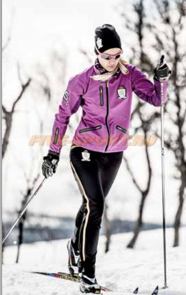 Лыжный костюм женский ST Pro Dressed purple - 3