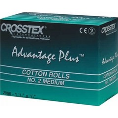Ватные валики стоматологические Advantage PLUS (1000 шт.)