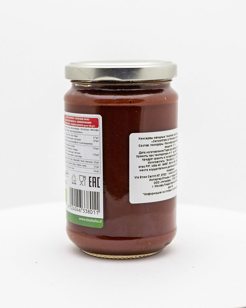 Томатная паста Bioitalia 300 г