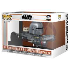 Funko POP! Star Wars. The Mandalorian: Mandalorian in N-1 Starfighter (w/R5-D4) (670)