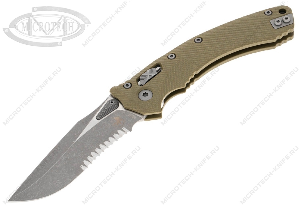 Нож Microtech 137RL-11APFLGTOD Amphibian Ram-Lok OD Green