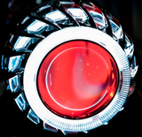 Биксеноновая линза(глаз дракона) RED