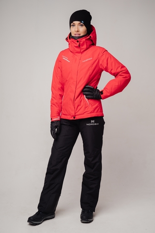 Горнолыжная куртка женская Nordski Extreme red