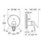 GROHE Eurostyle 24049LS3 Смеситель для душа встраиваемый на 2 потребителя