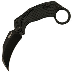 Фото Складной нож Reate EXO-K black PVD, сталь N690, рукоять алюминий, черный