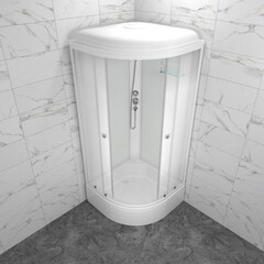 Душевая Кабина Triton Лайт 90*90 В (ДН4)
