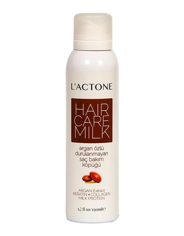 L'ACTONE Молочко для волос Argan Extract Keratin Collagen 150мл