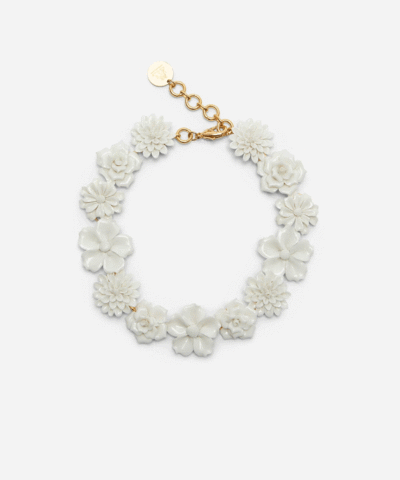 Чокер FLOWER WHITE