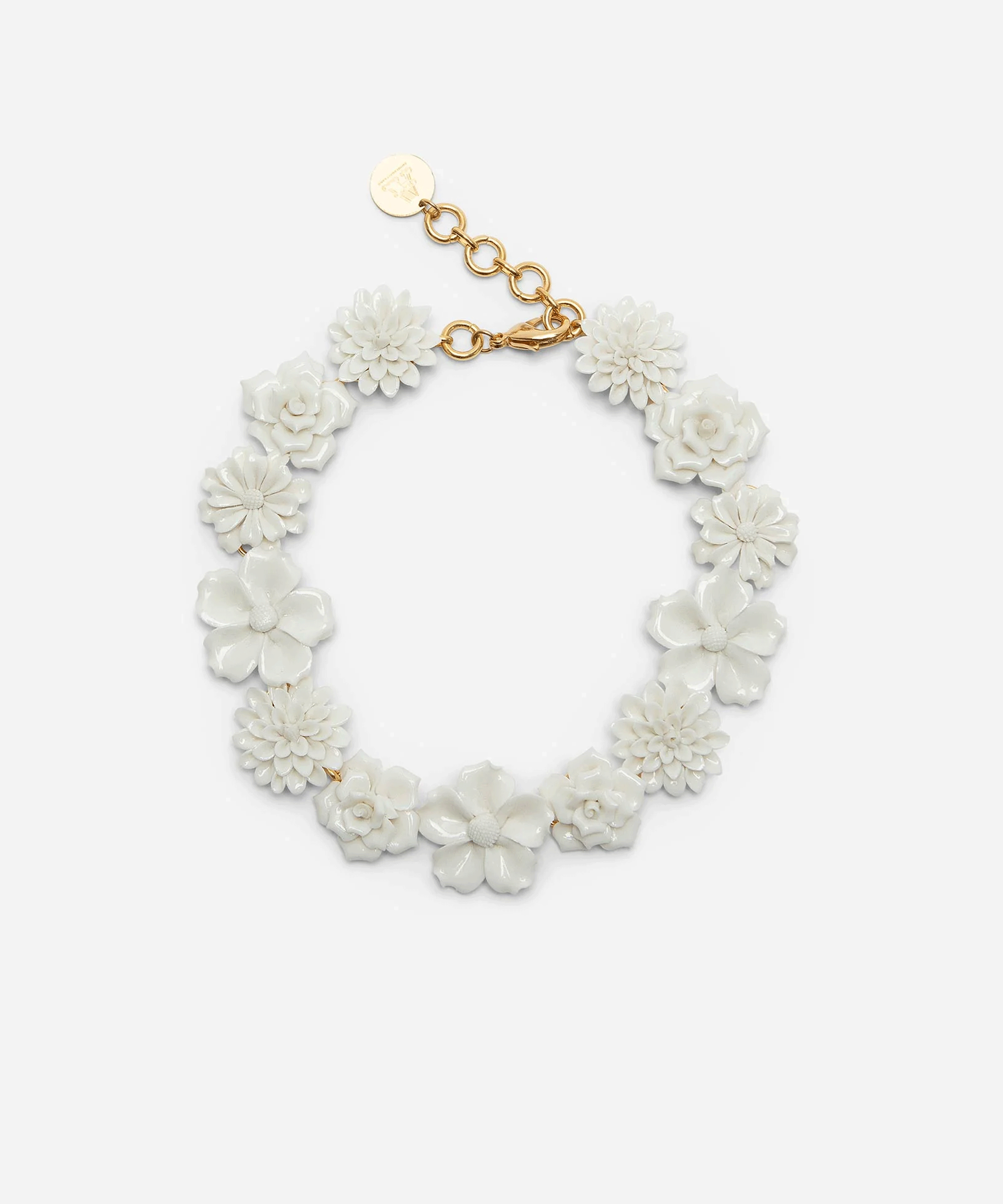 Чокер FLOWER WHITE